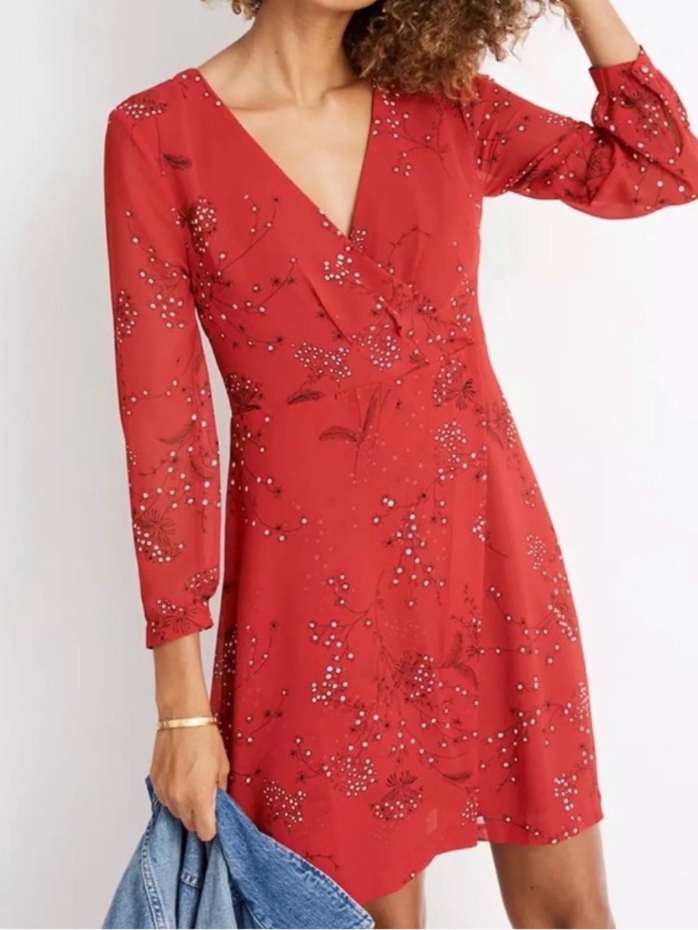 Madewell Hazelwood Wrap Dress - Picture 3 of 7